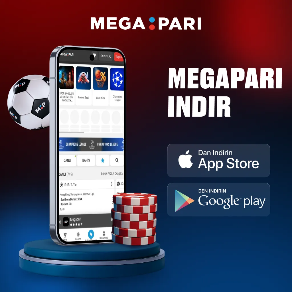 Megapari Mobil Uygulama İndirme Reklamı
